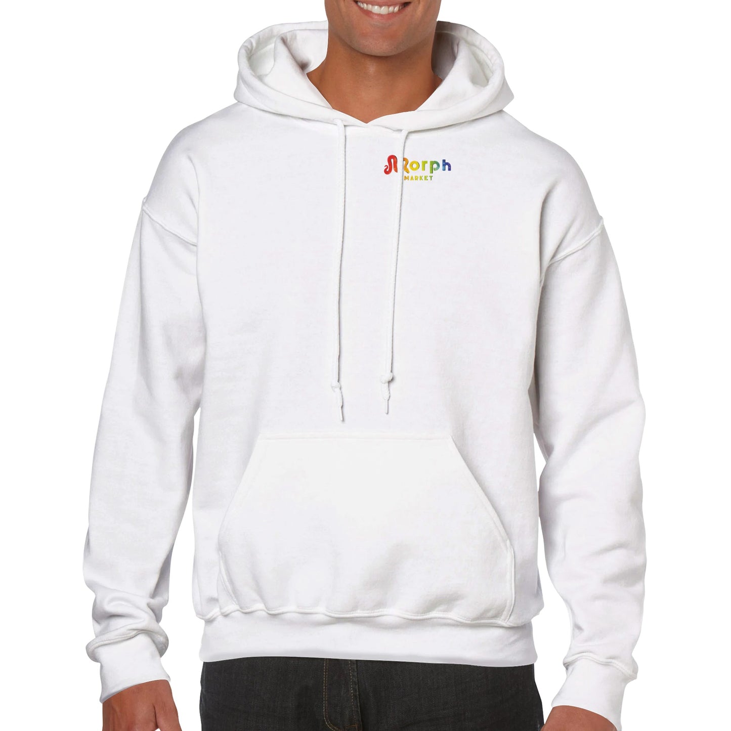 Morph Market (Rainbow Circles) - Classic Unisex Pullover Hoodie