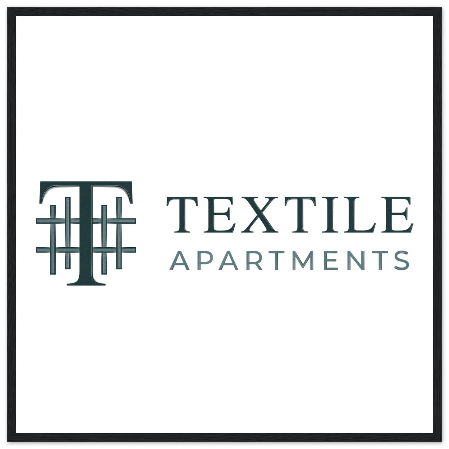 Textile Apartments - Premium Matte Paper Wooden Framed Poster