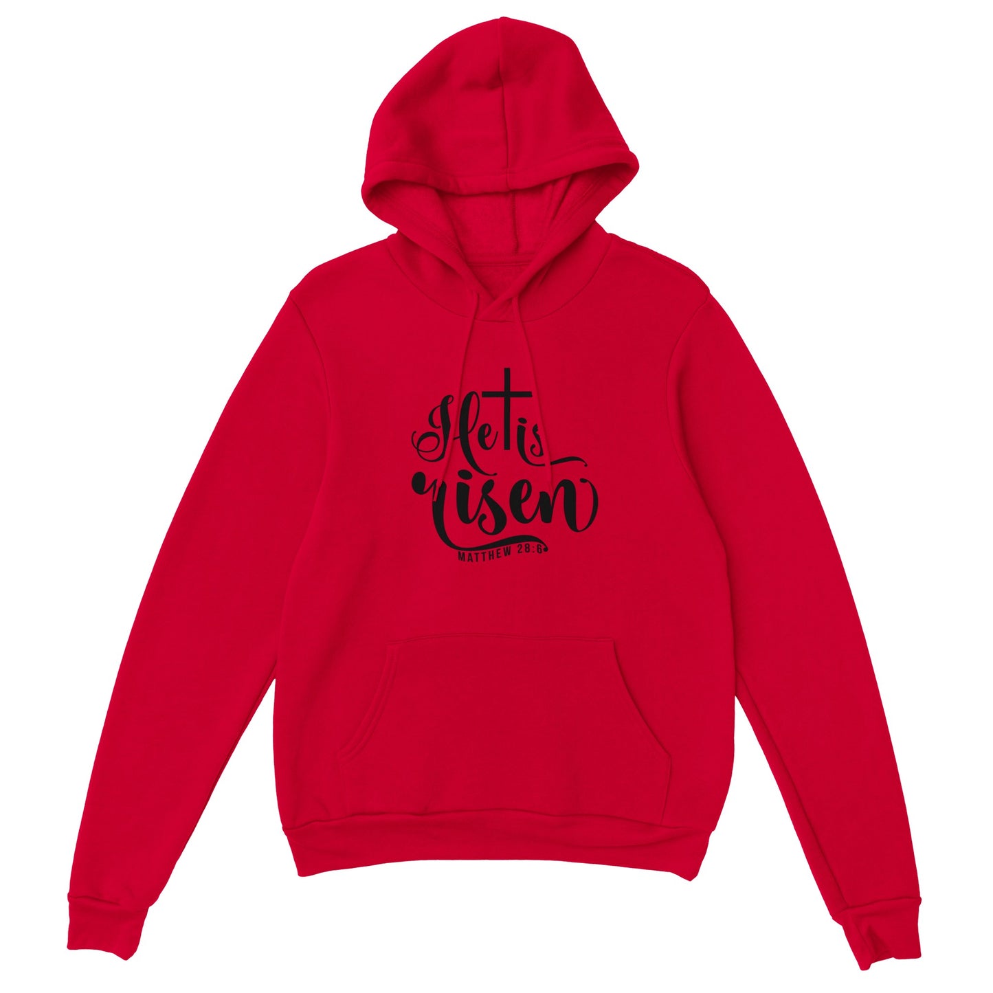 He is Risen (Matthew 20:6) - Classic Unisex Pullover Hoodie