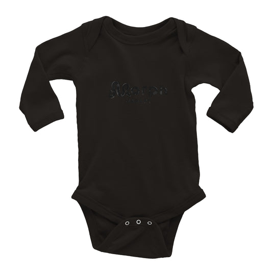 Morph Market (Dark Circles) - Classic Baby Long Sleeve Bodysuit