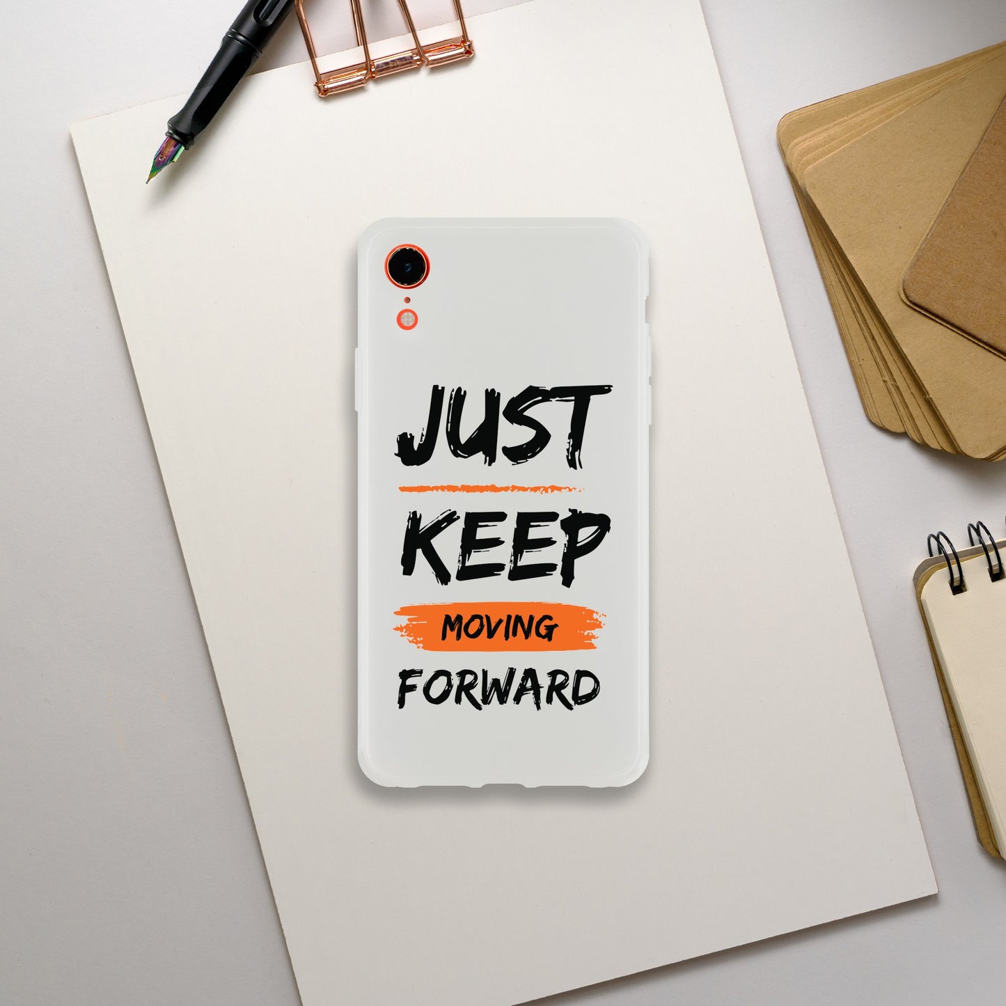 Just Keep Moving Forward - Flexi case