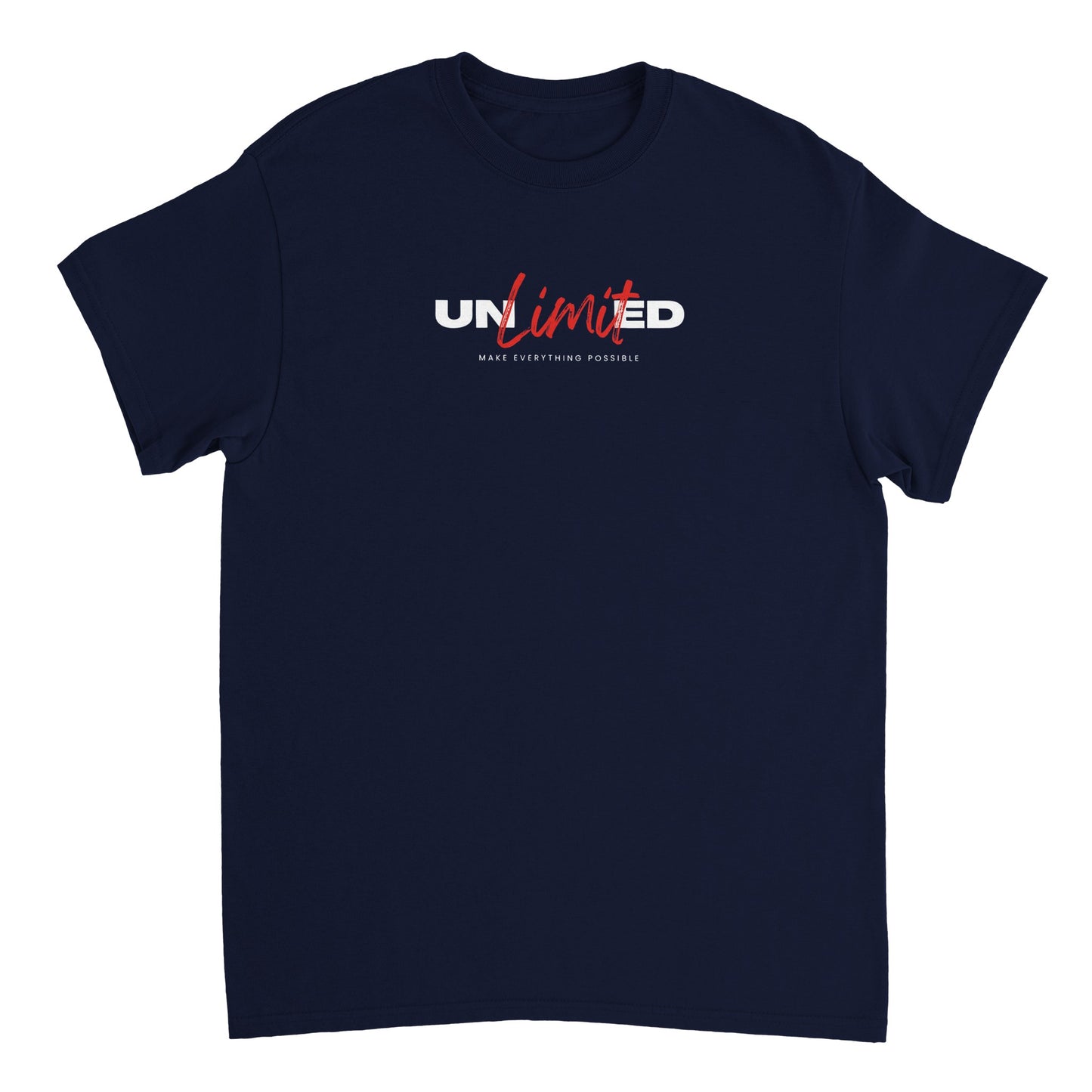 Unlimited: Make Everything Possible - Heavyweight Unisex Crewneck T-shirt