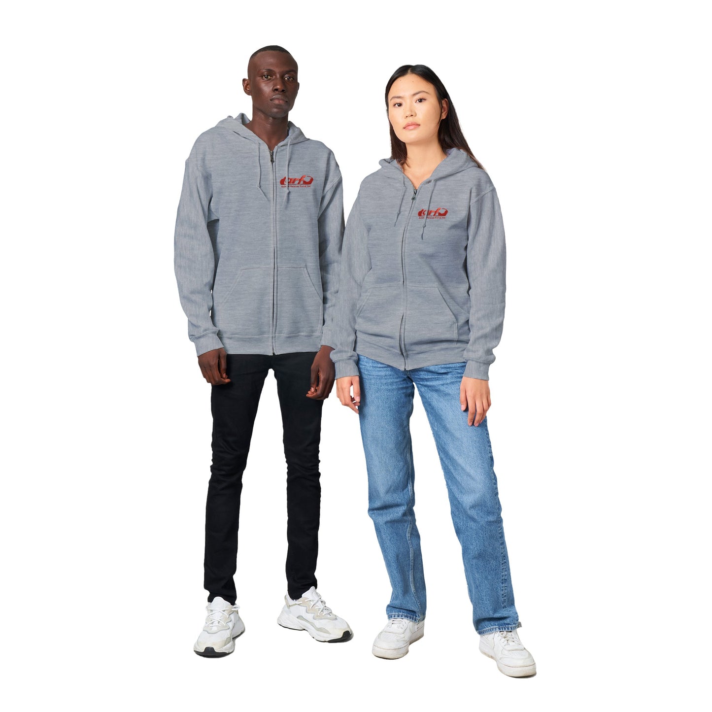 ARF: Animal Rescue Fund - Classic Unisex Zip Hoodie