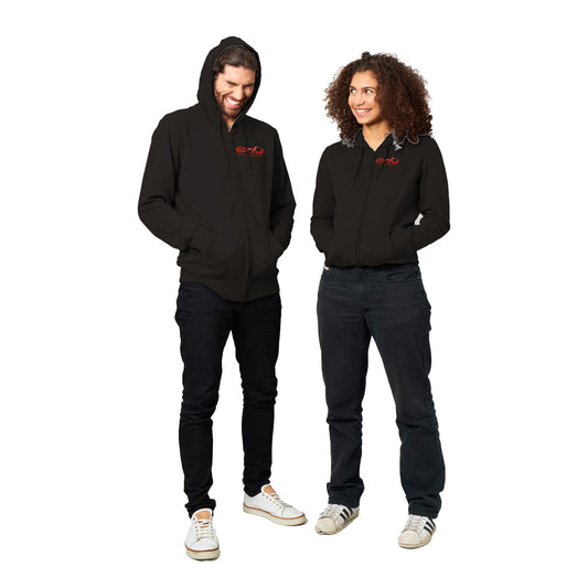 ARF: Animal Rescue Fund - Organic Unisex Zip Hoodie