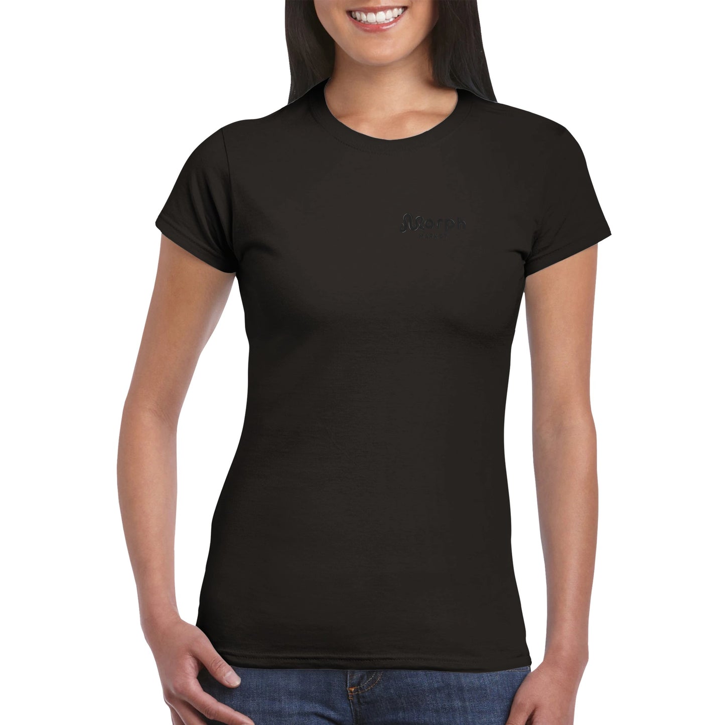 Morph Market (Dark) - Classic Womens Crewneck T-shirt