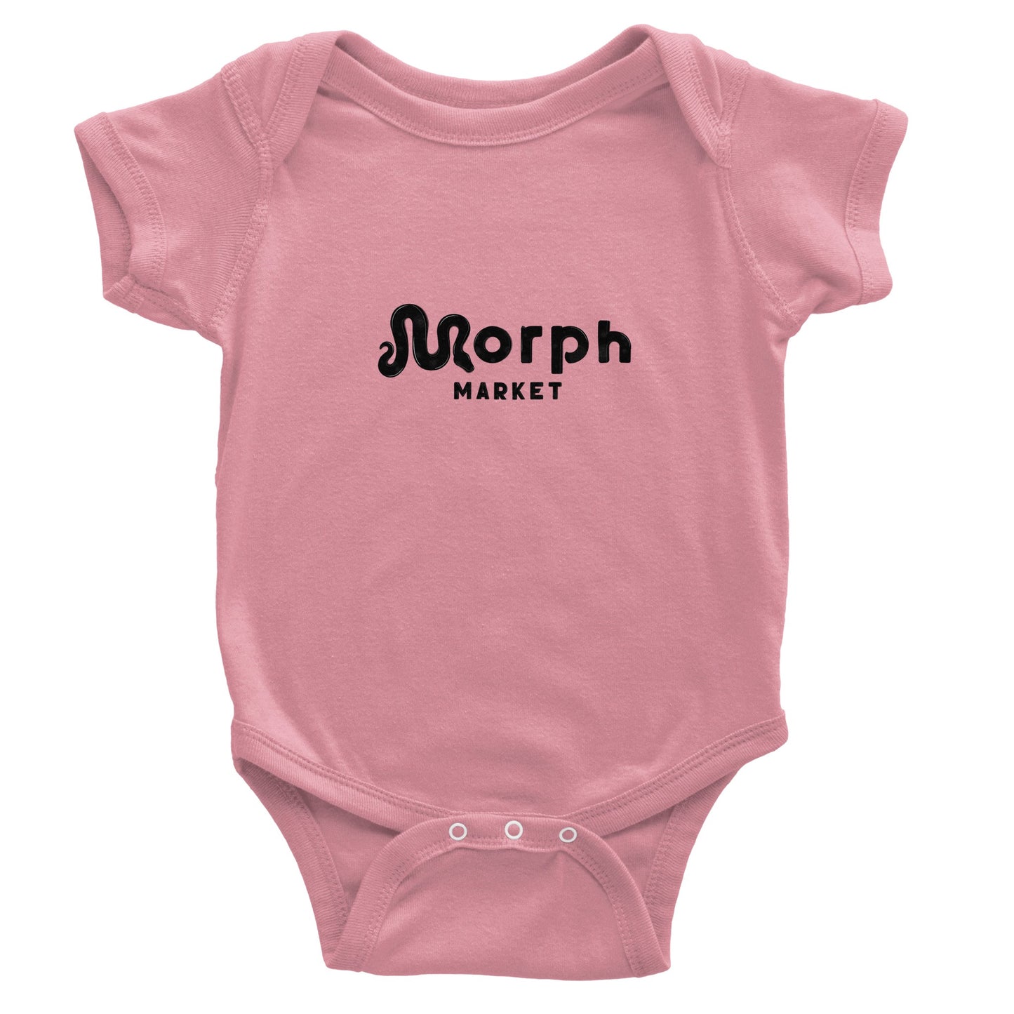 Morph Market (Dark Circles) - Classic Baby Short Sleeve Bodysuit