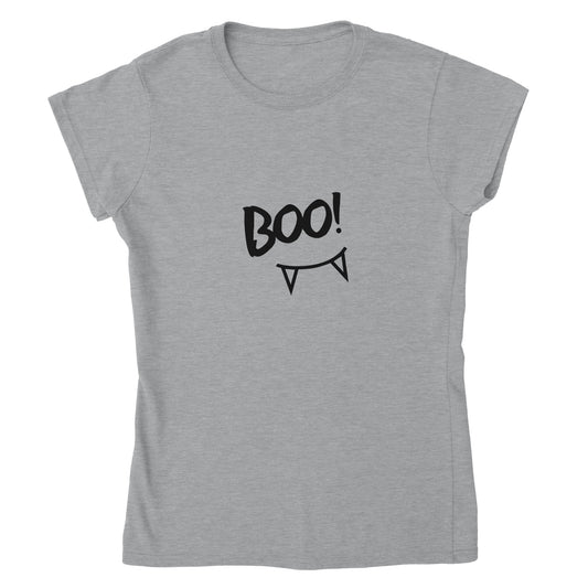 Boo! - Classic Womens Crewneck T-shirt