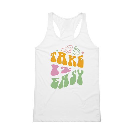 Take It Easy - Performance Womens Tank Top