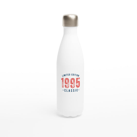 Limited Edition 1995 Classic - White 17oz Stainless Steel Water Bottle