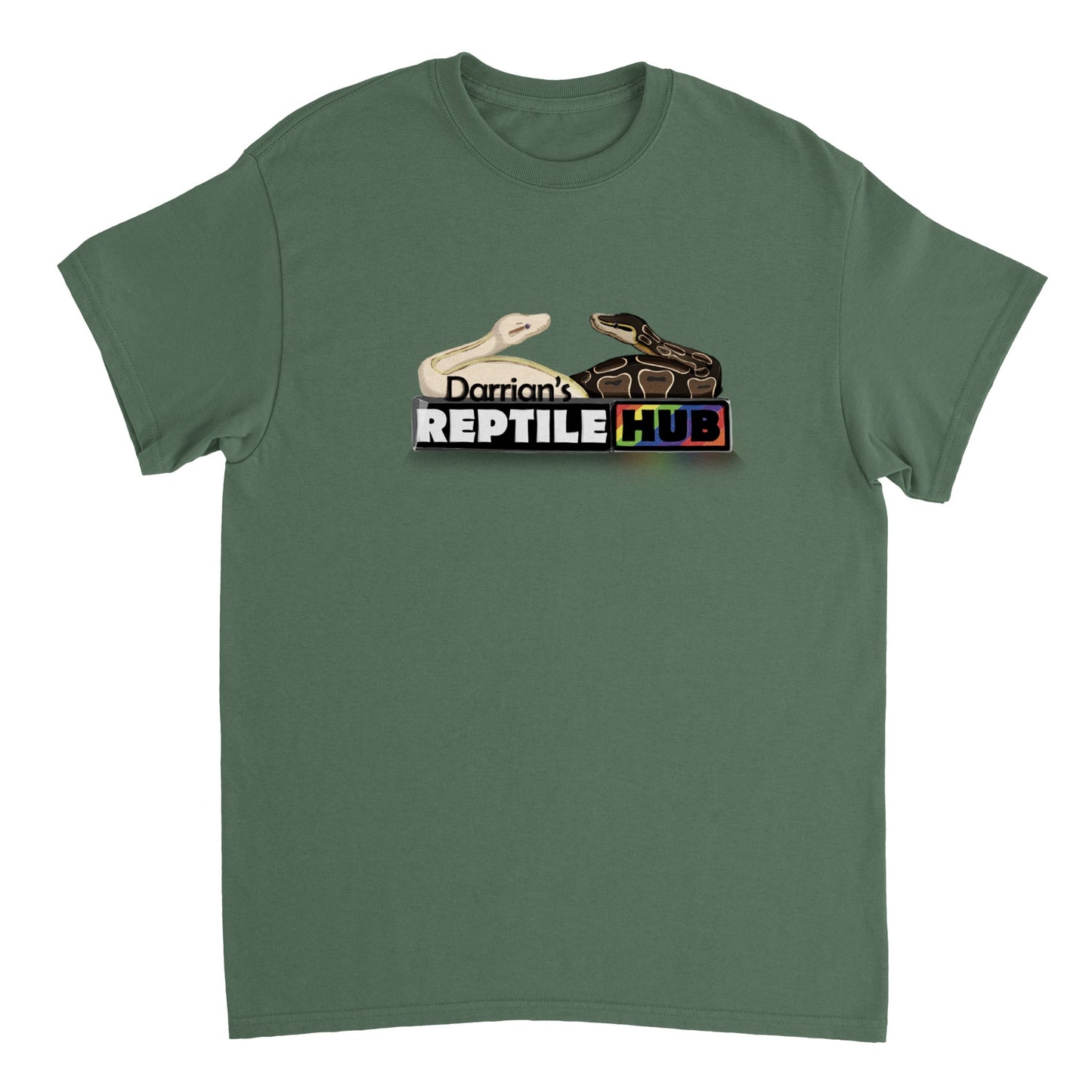 Darrian's Reptile Hub - Heavyweight Unisex Crewneck T-shirt