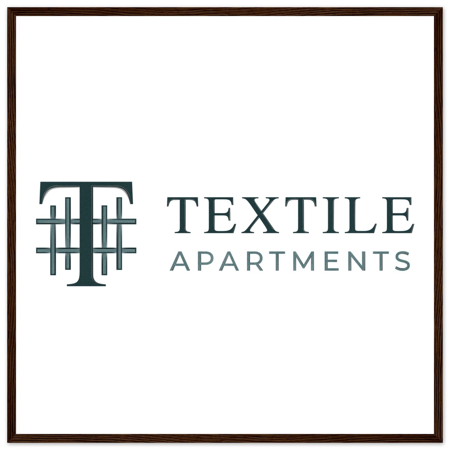 Textile Apartments - Premium Matte Paper Wooden Framed Poster