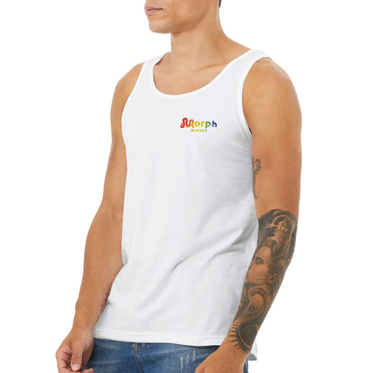 Morph Market (Rainbow Circles) - Premium Unisex Tank Top