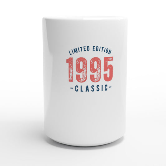 Limited Edition 1995 Classic - White 15oz Ceramic Mug