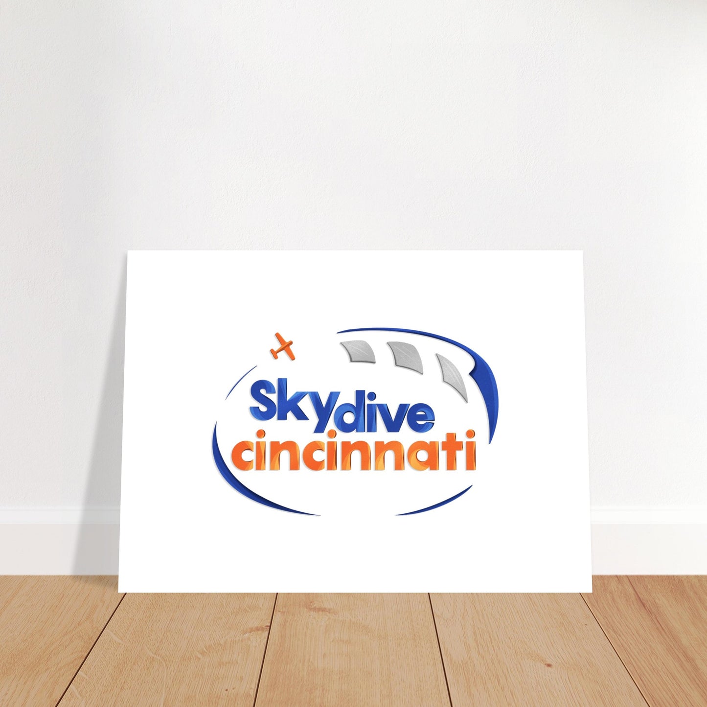 Skydive Cincinnati - Premium Semi-Glossy Paper Poster