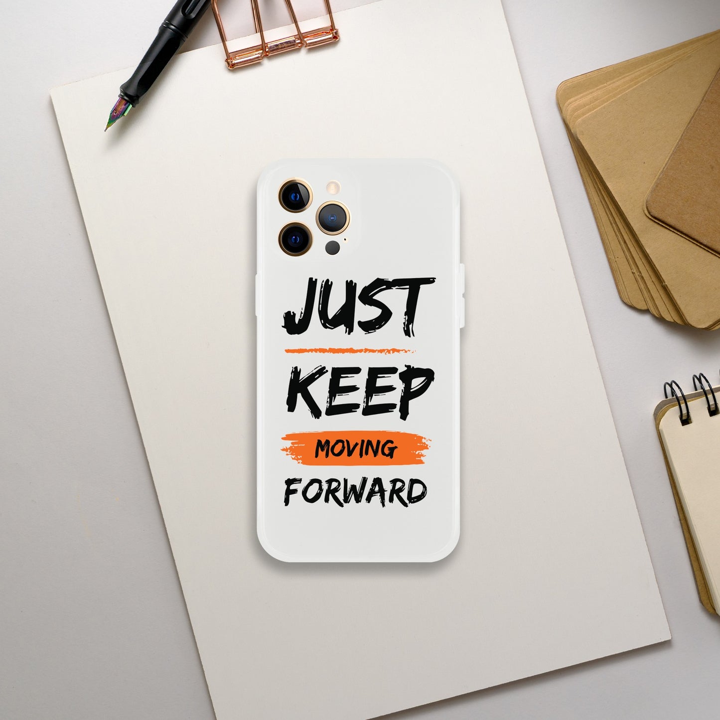 Just Keep Moving Forward - Flexi case