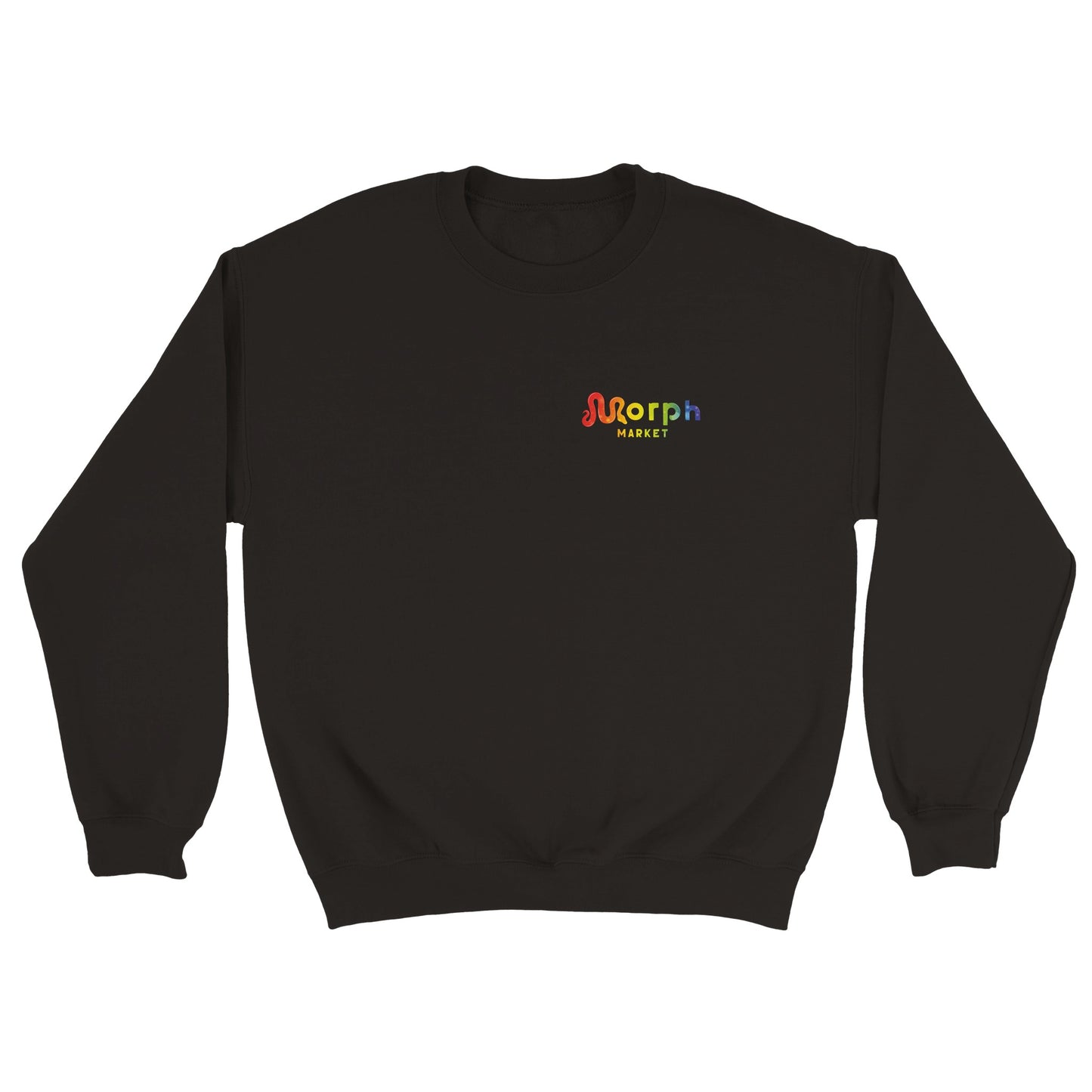 Morph Market (Rainbow Circles) - Classic Unisex Crewneck Sweatshirt