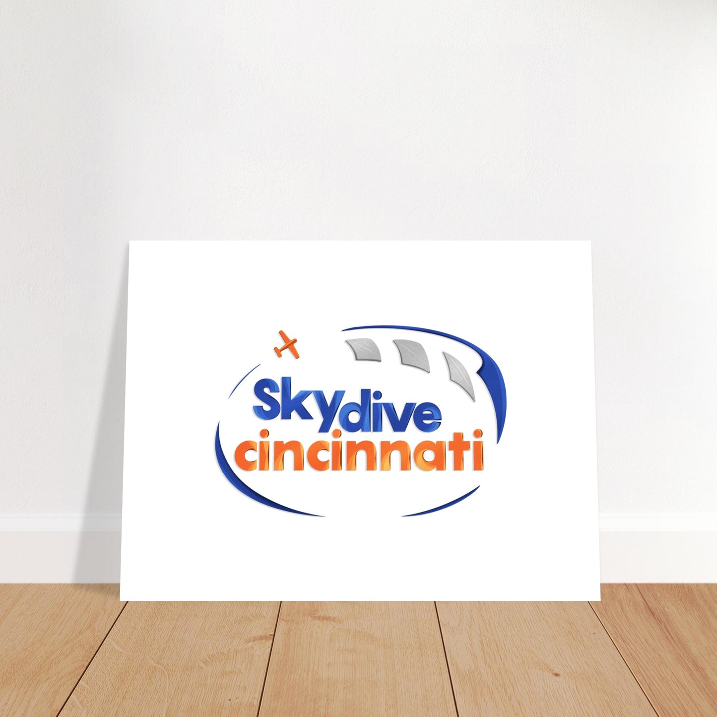 Skydive Cincinnati - Premium Semi-Glossy Paper Poster