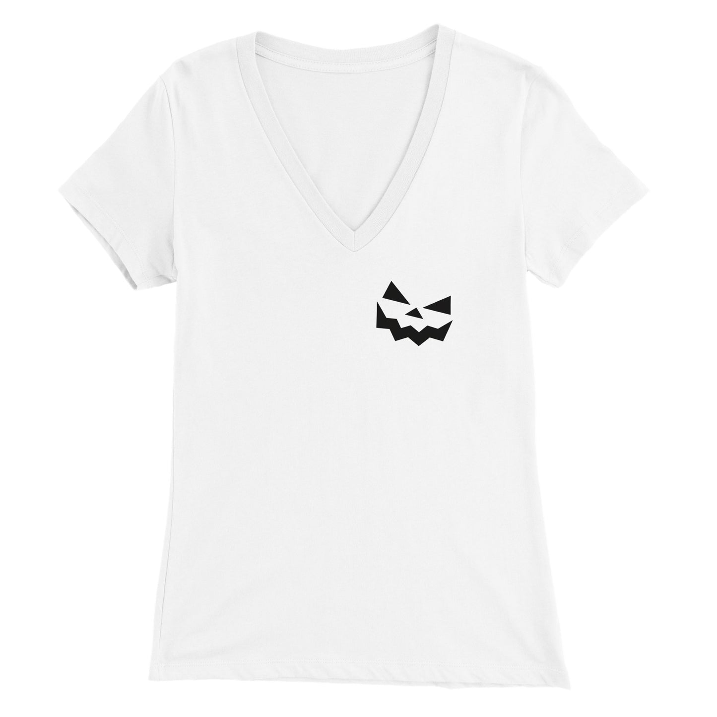 Jack O' Lantern - Premium Womens V-Neck T-shirt