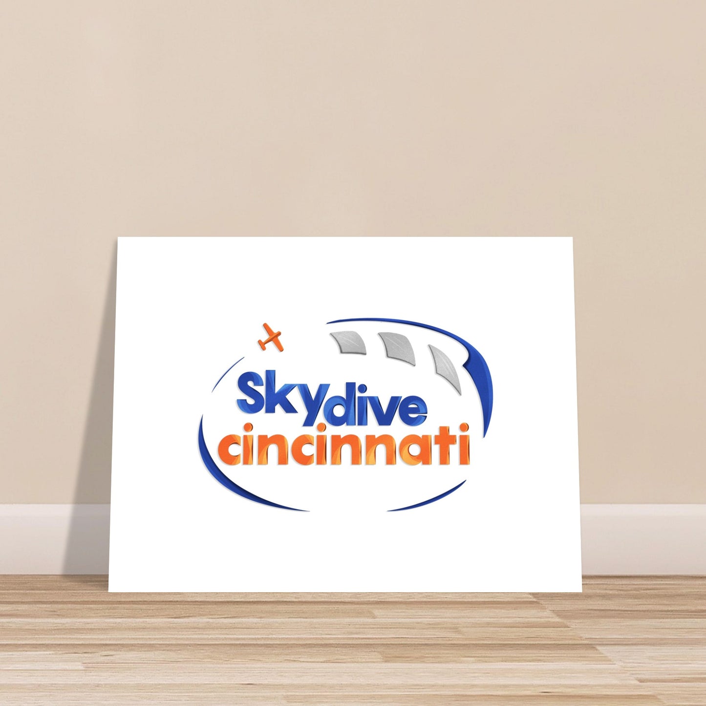 Skydive Cincinnati - Premium Matte Paper Poster