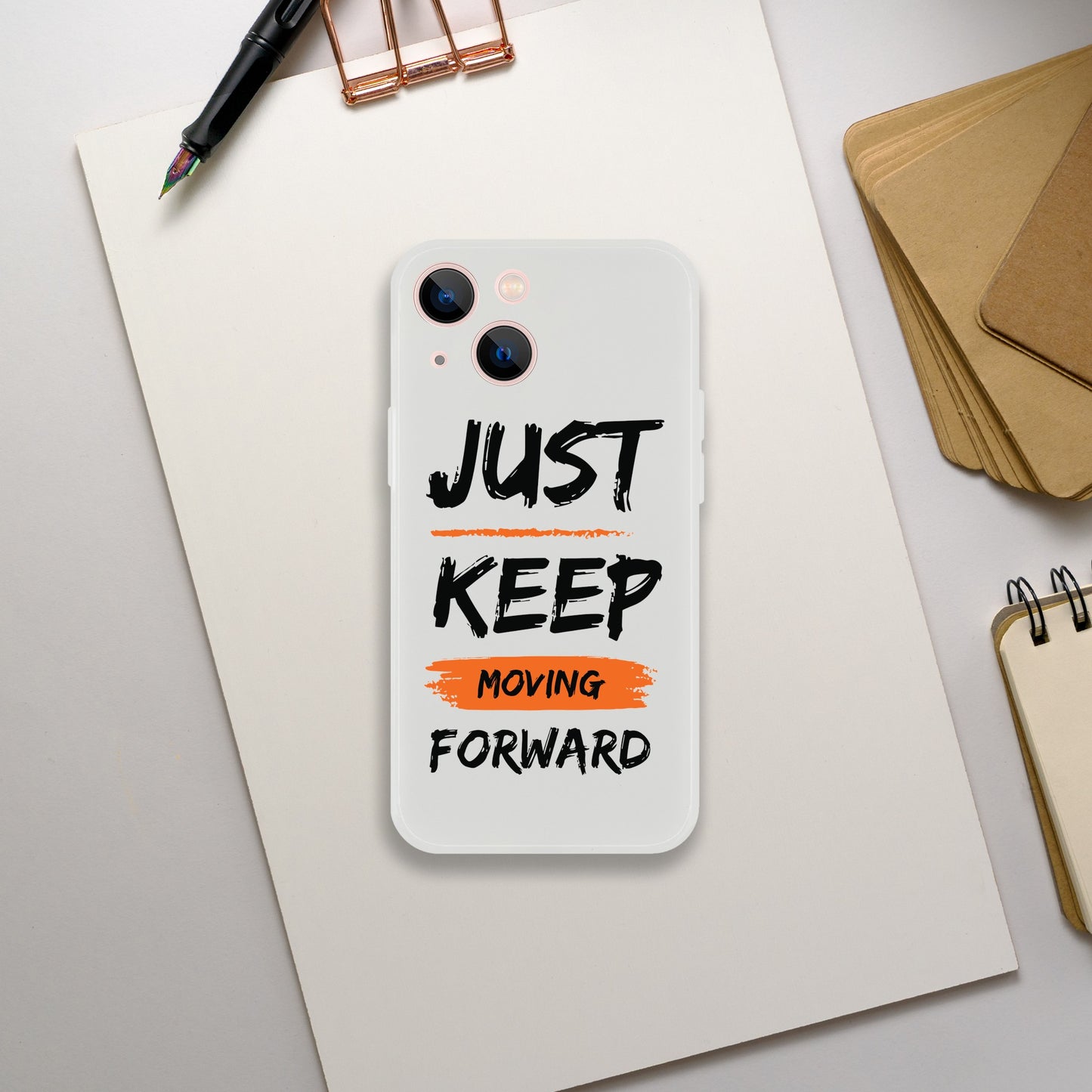 Just Keep Moving Forward - Flexi case