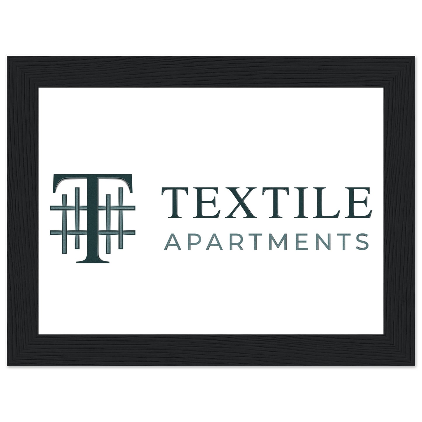 Textile Apartments - Premium Matte Paper Wooden Framed Poster