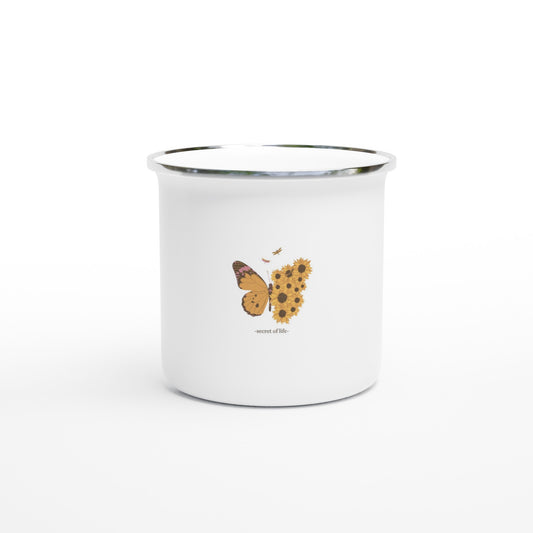 Secret of Life - White 12oz Enamel Mug