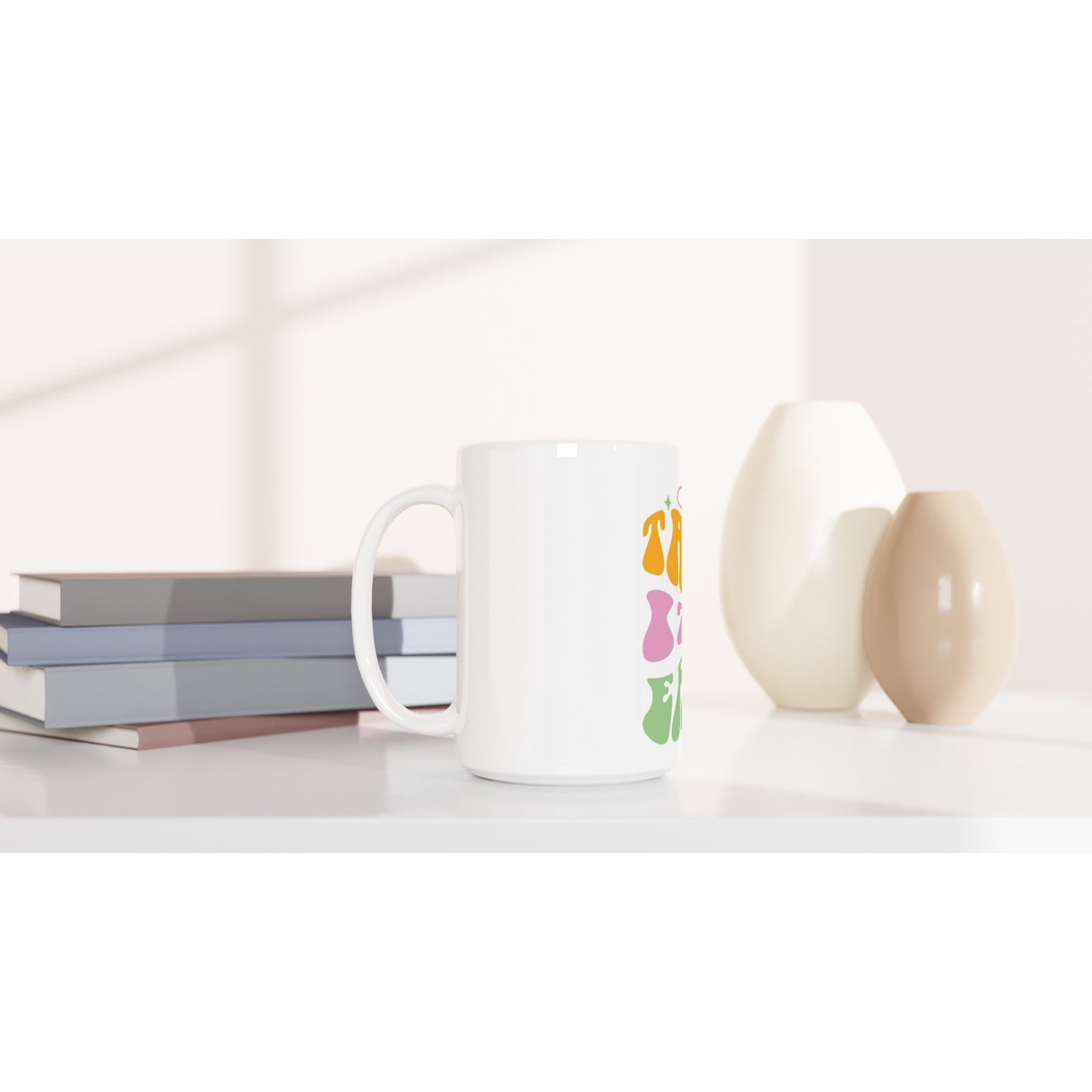 Take It Easy - White 15oz Ceramic Mug