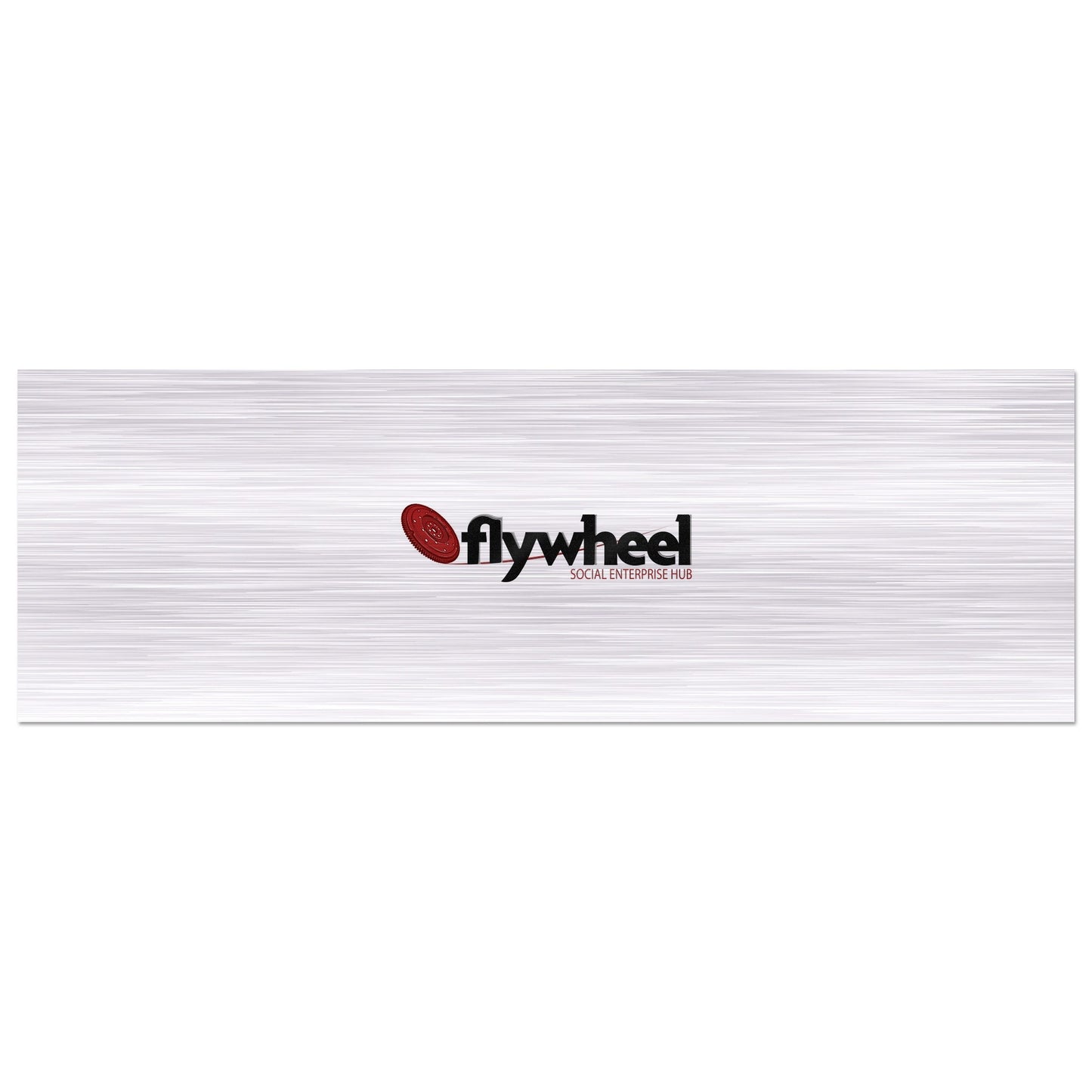 Flywheel Social Enterprise Hub - Brushed Aluminum Print