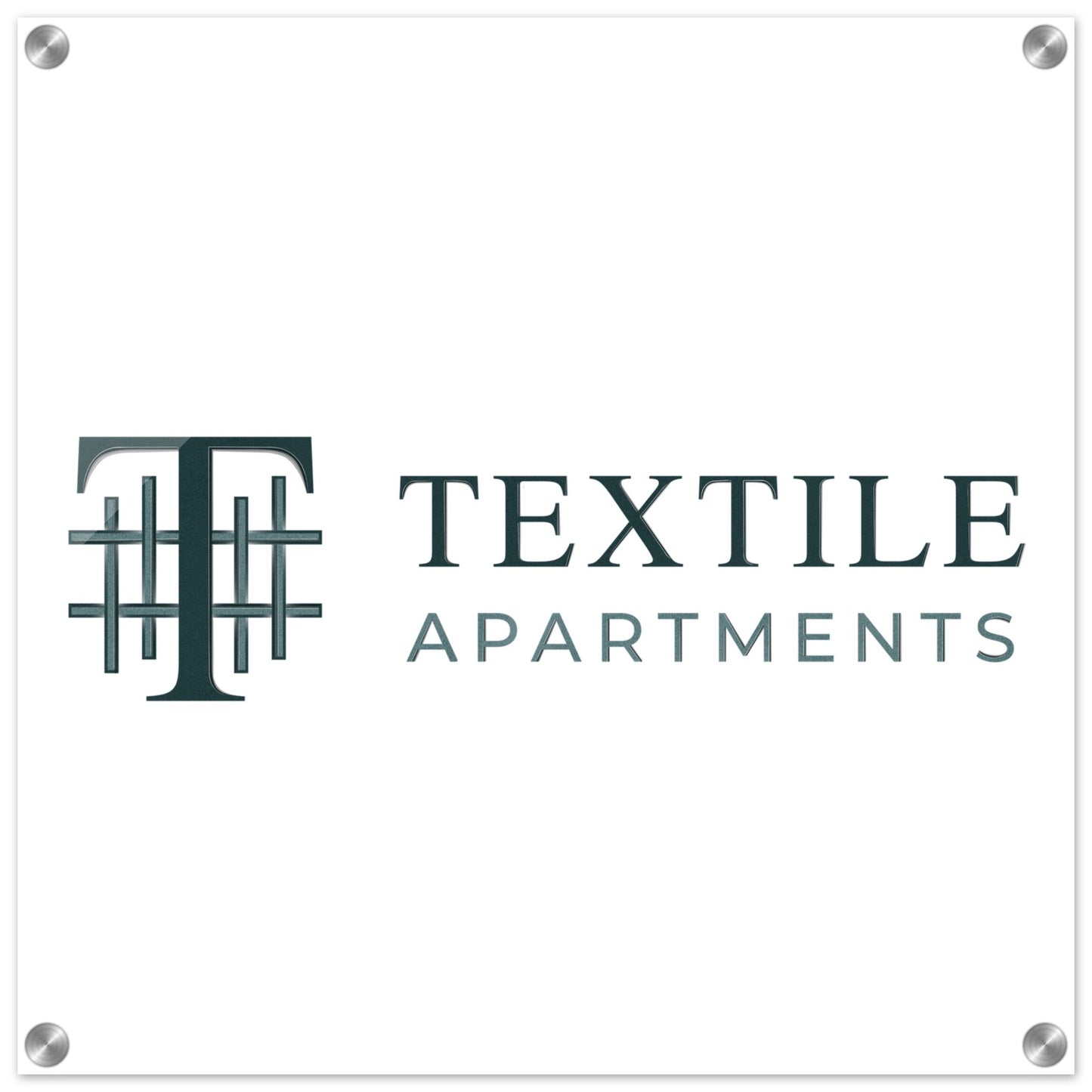 Textile Apartments - Acrylic Print