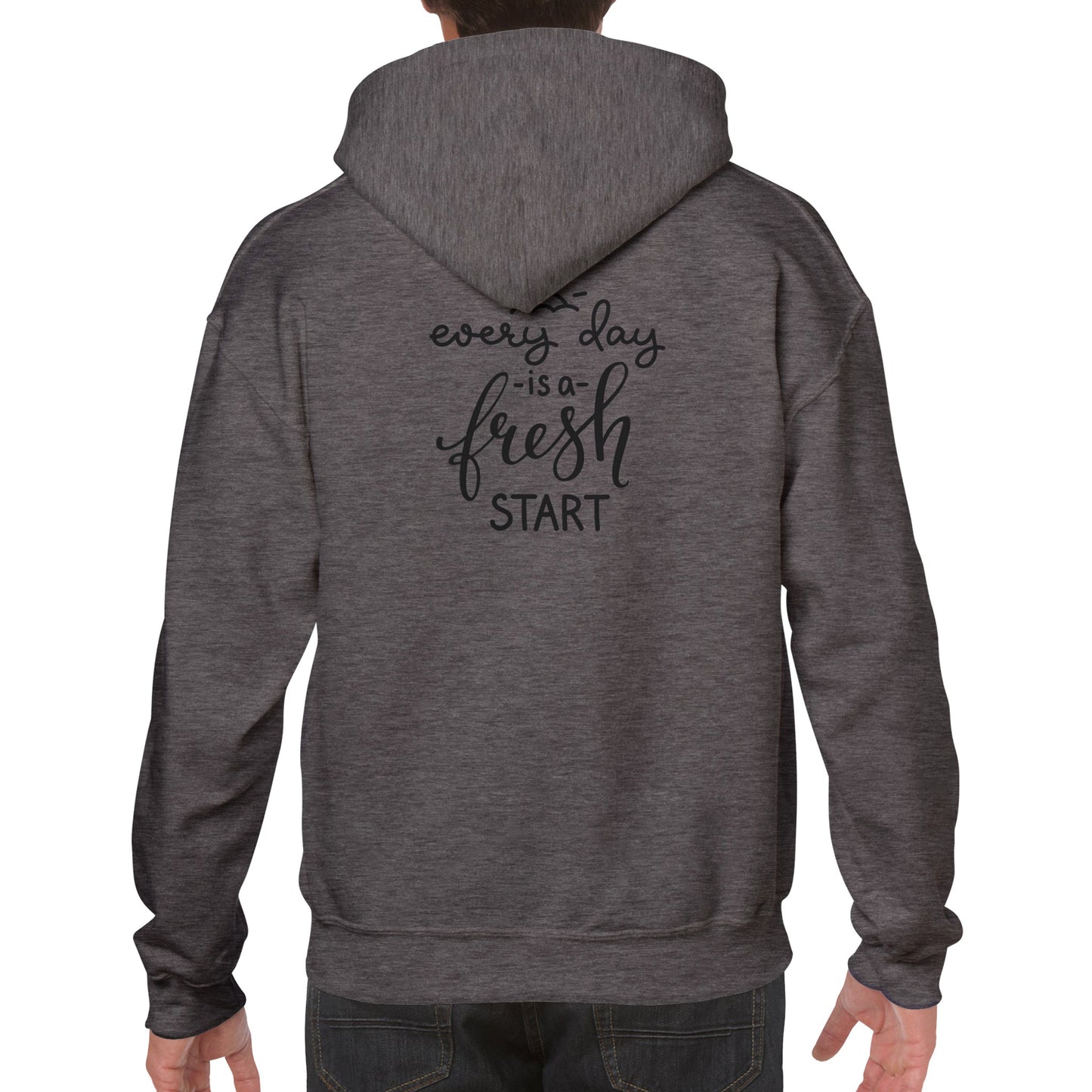 Christian Cross / Everyday is a Fresh Start - Premium Unisex Pullover Hoodie