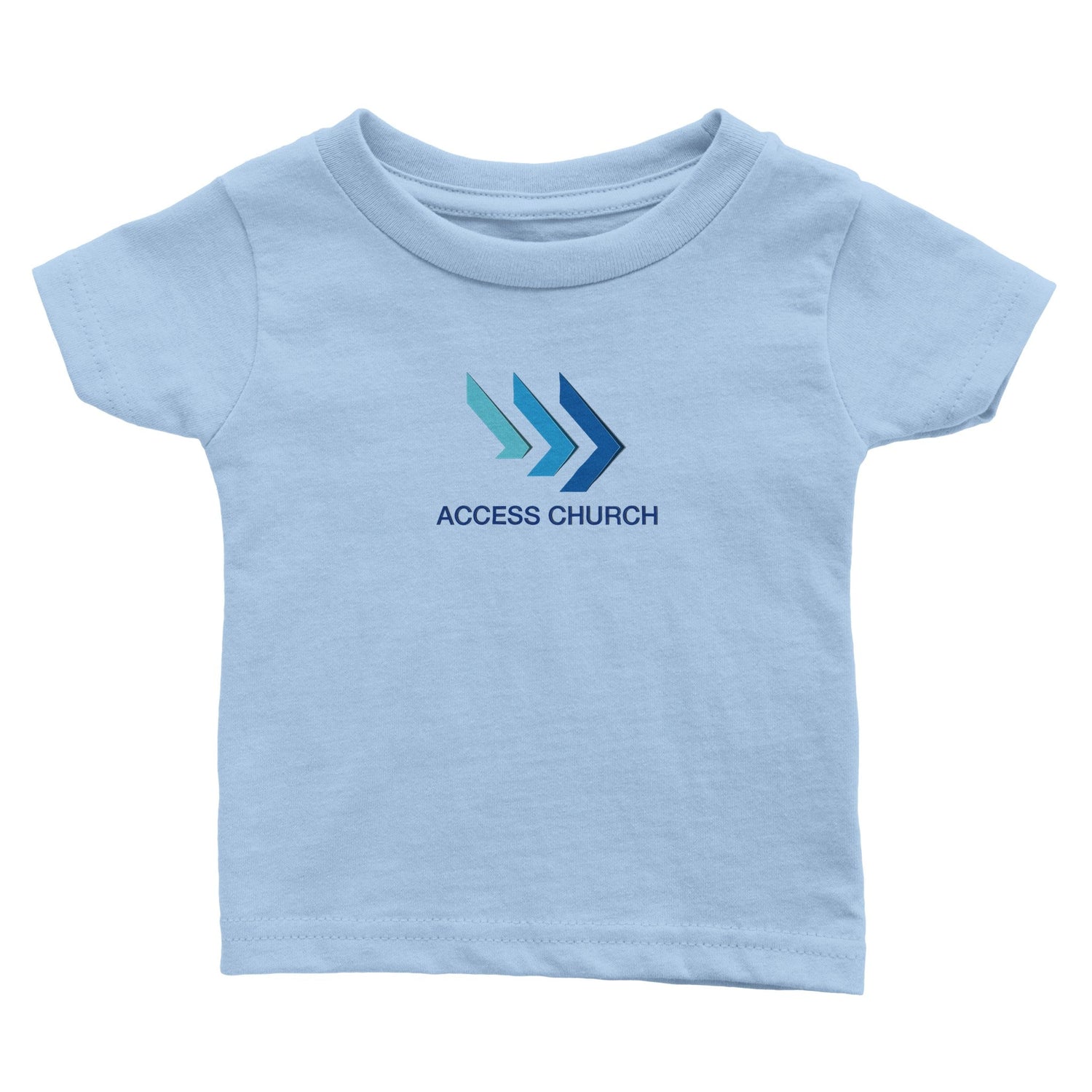 Access Church - Classic Baby Crewneck T - shirt - D.T III | Design & Photography