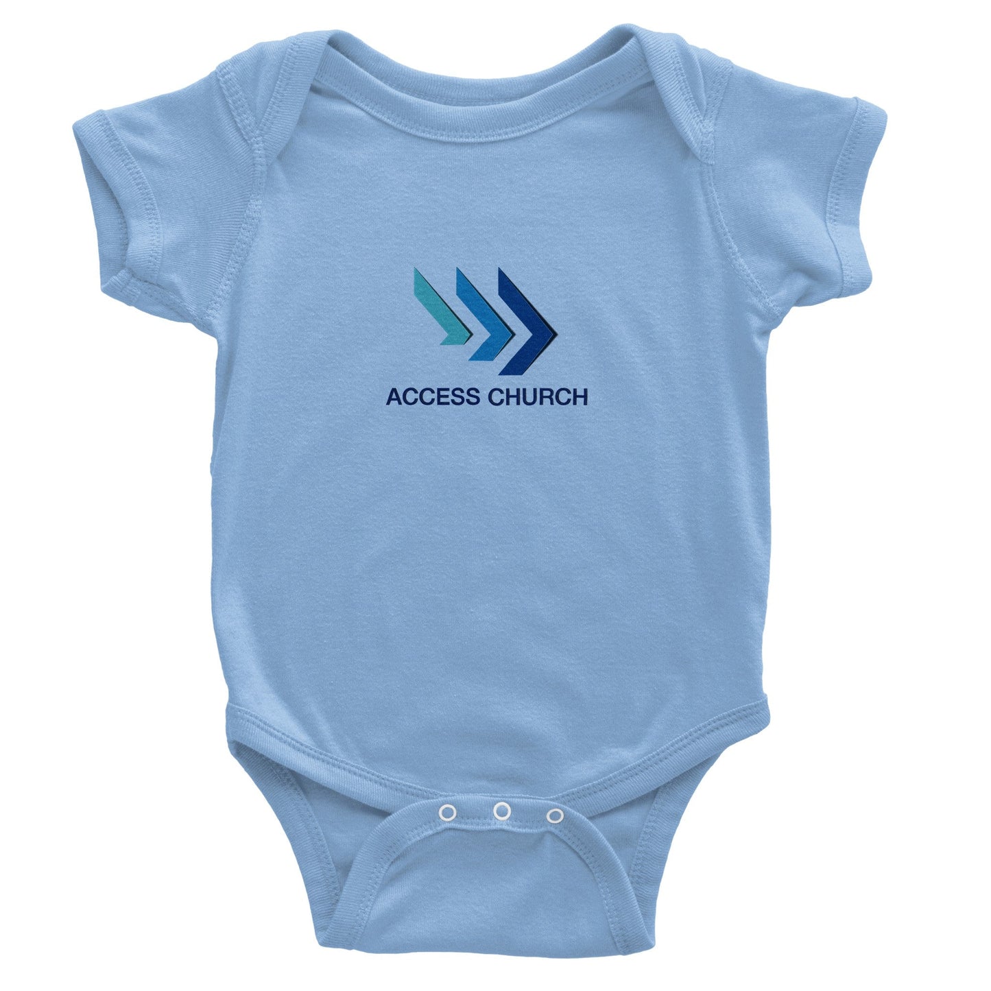 Access Church - Classic Baby Short Sleeve Bodysuit - D.T III | Design & Photography