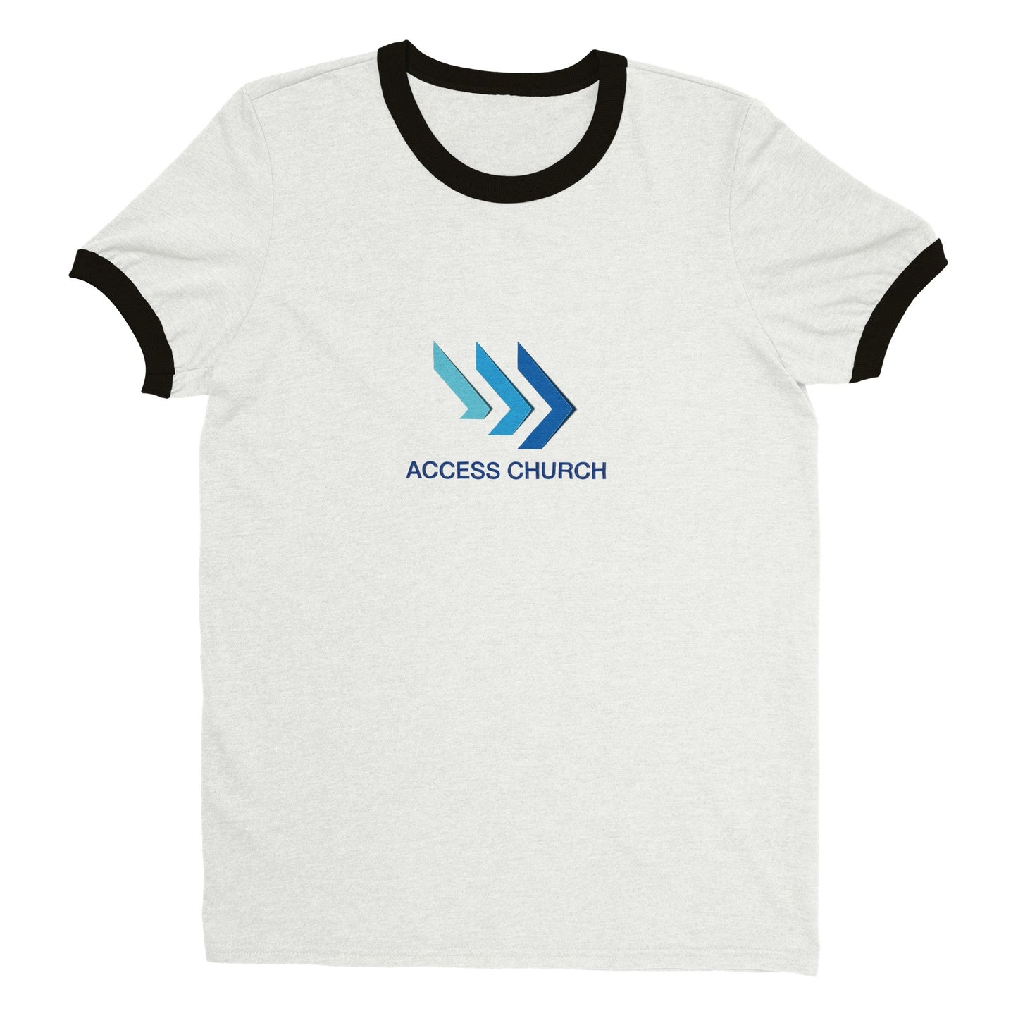 Access Church - Unisex Ringer T - shirt - D.T III | Design & Photography