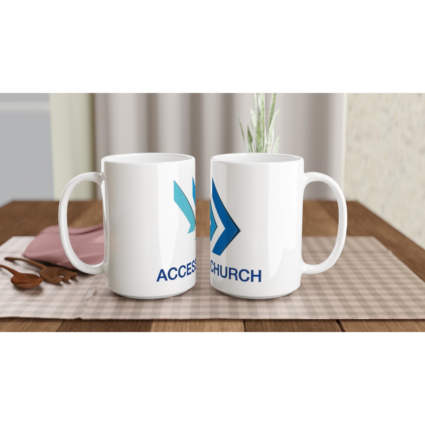 Access Church - White 15oz Ceramic Mug - D.T III | Design & Photography