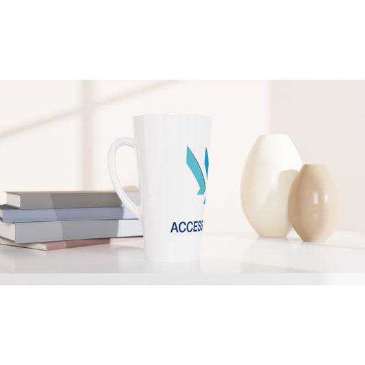 Access Church - White Latte 17oz Ceramic Mug - D.T III | Design & Photography