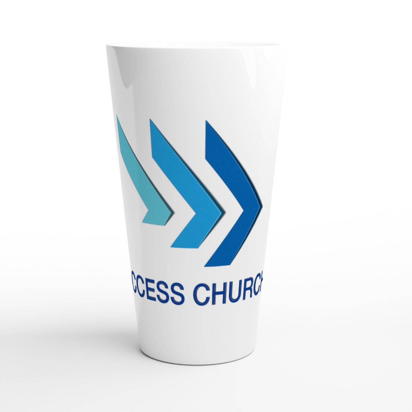 Access Church - White Latte 17oz Ceramic Mug - D.T III | Design & Photography