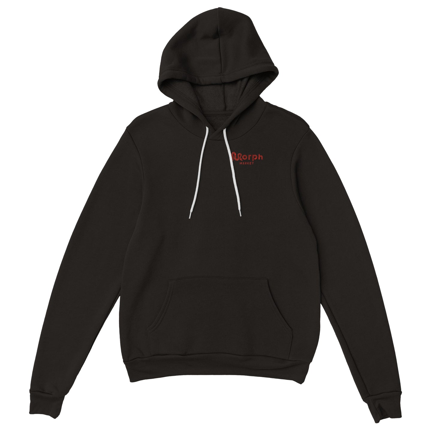 Morph Market (Red Circles) - Premium Womens Pullover Hoodie