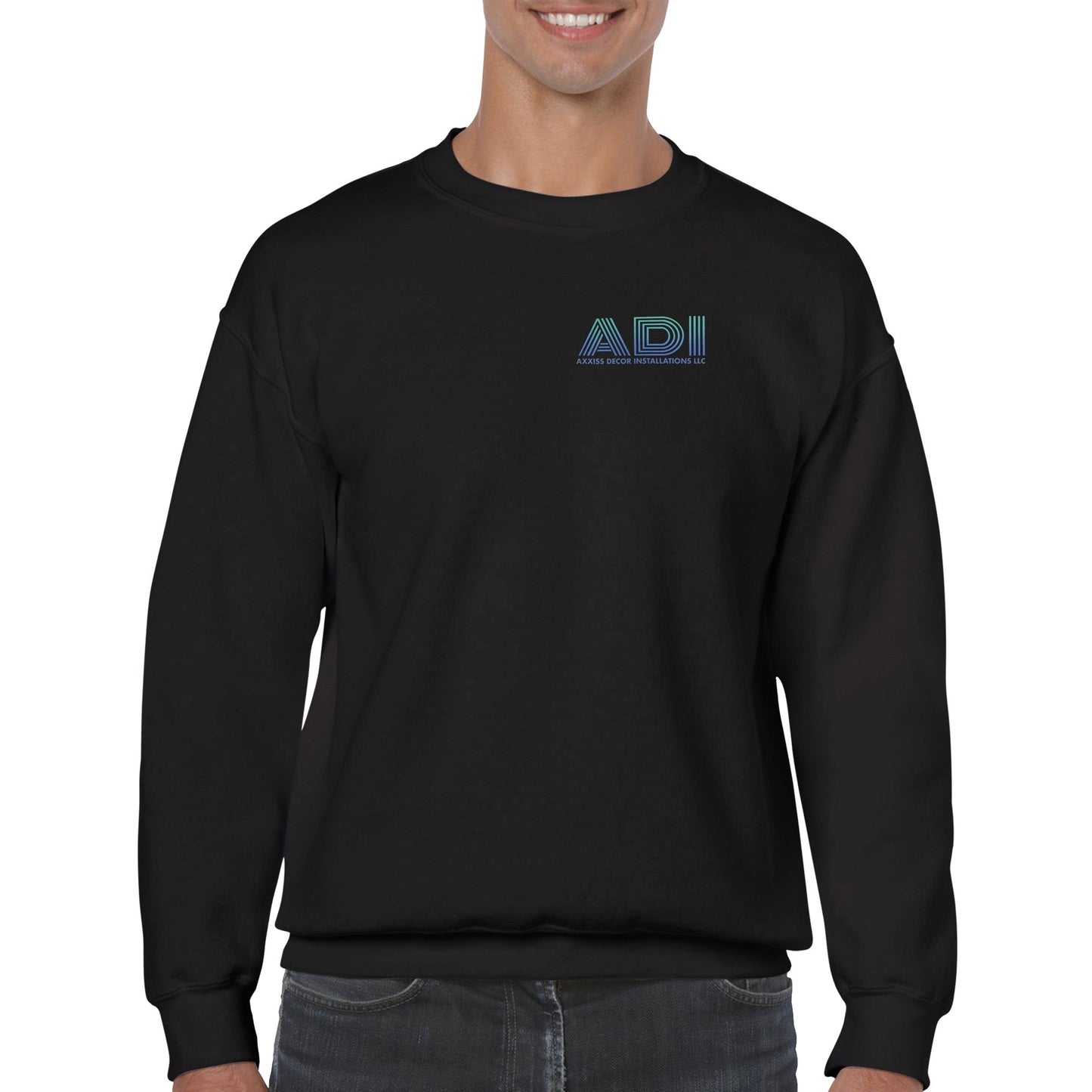 ADI - Axxis Decor Installations, LLC - Classic Unisex Crewneck Sweatshirt - D.T III | Design & Photography