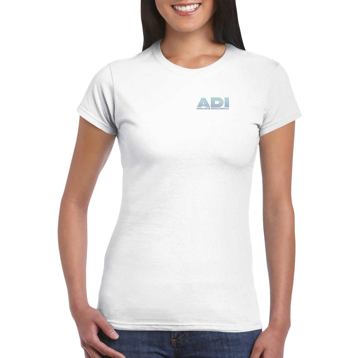 ADI - Axxis Decor Installations, LLC - Classic Womens Crewneck T - shirt - D.T III | Design & Photography