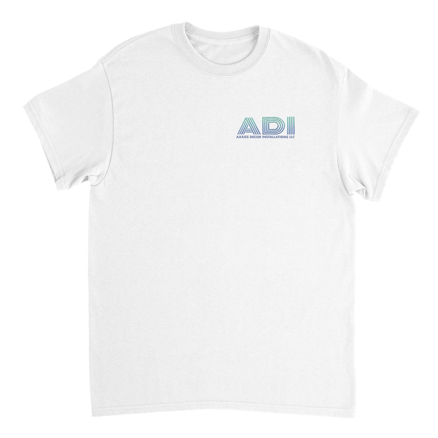 ADI - Axxis Decor Installations, LLC - Heavyweight Unisex Crewneck T - shirt - D.T III | Design & Photography