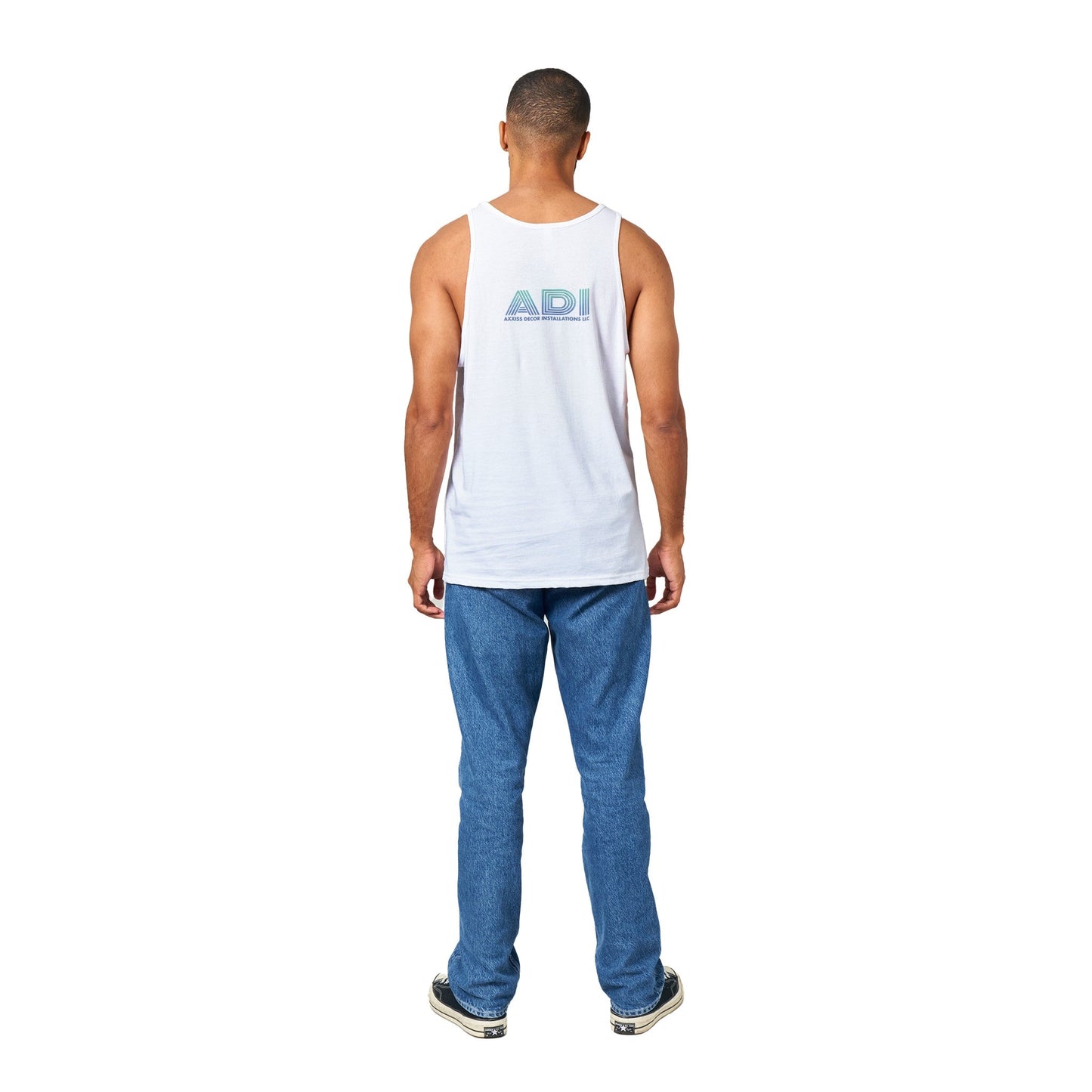 ADI - Axxis Decor Installations, LLC - Premium Unisex Tank Top - D.T III | Design & Photography