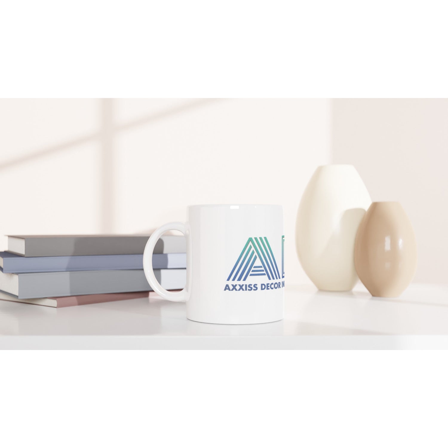 ADI - Axxis Decor Installations, LLC - White 11oz Ceramic Mug - D.T III | Design & Photography