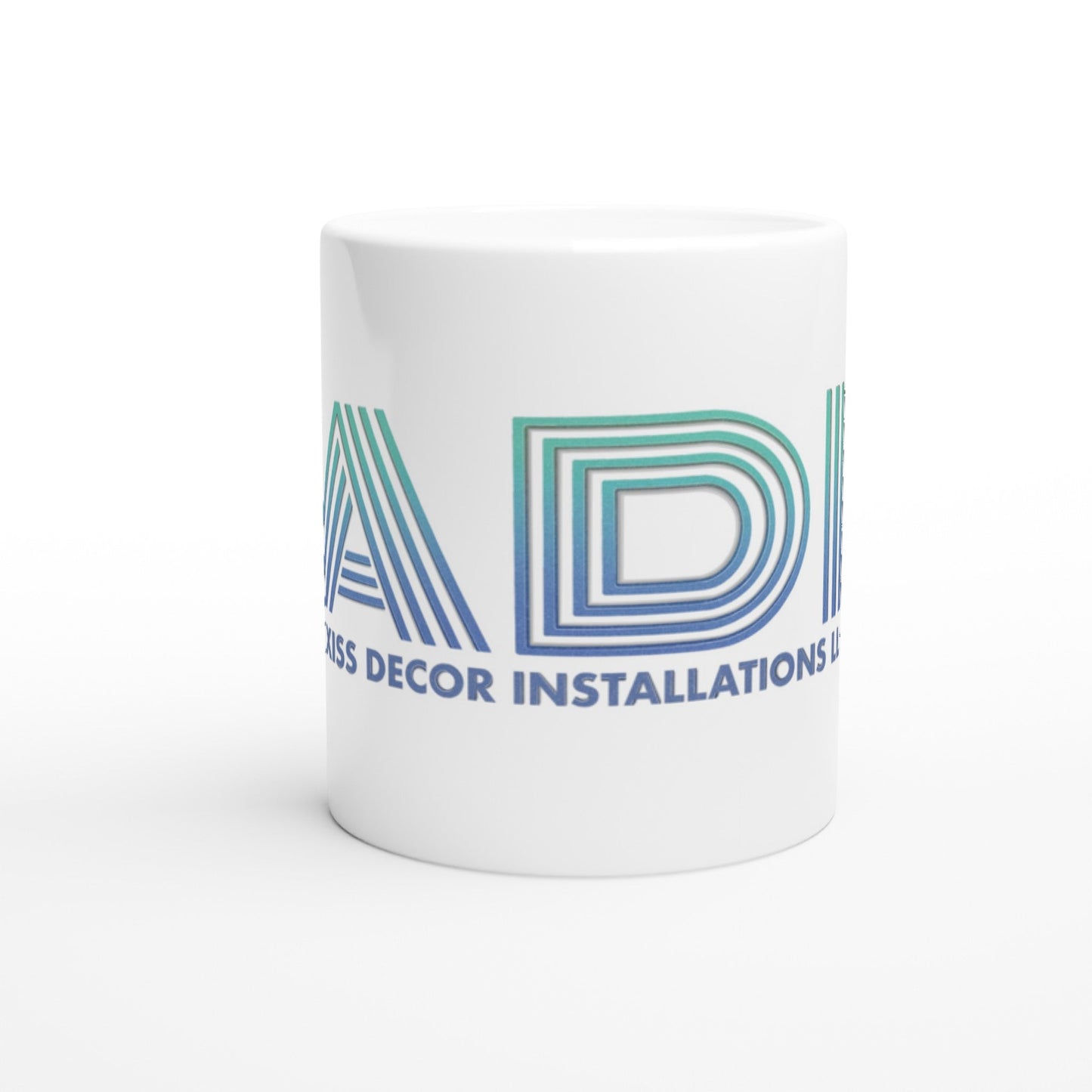 ADI - Axxis Decor Installations, LLC - White 11oz Ceramic Mug - D.T III | Design & Photography