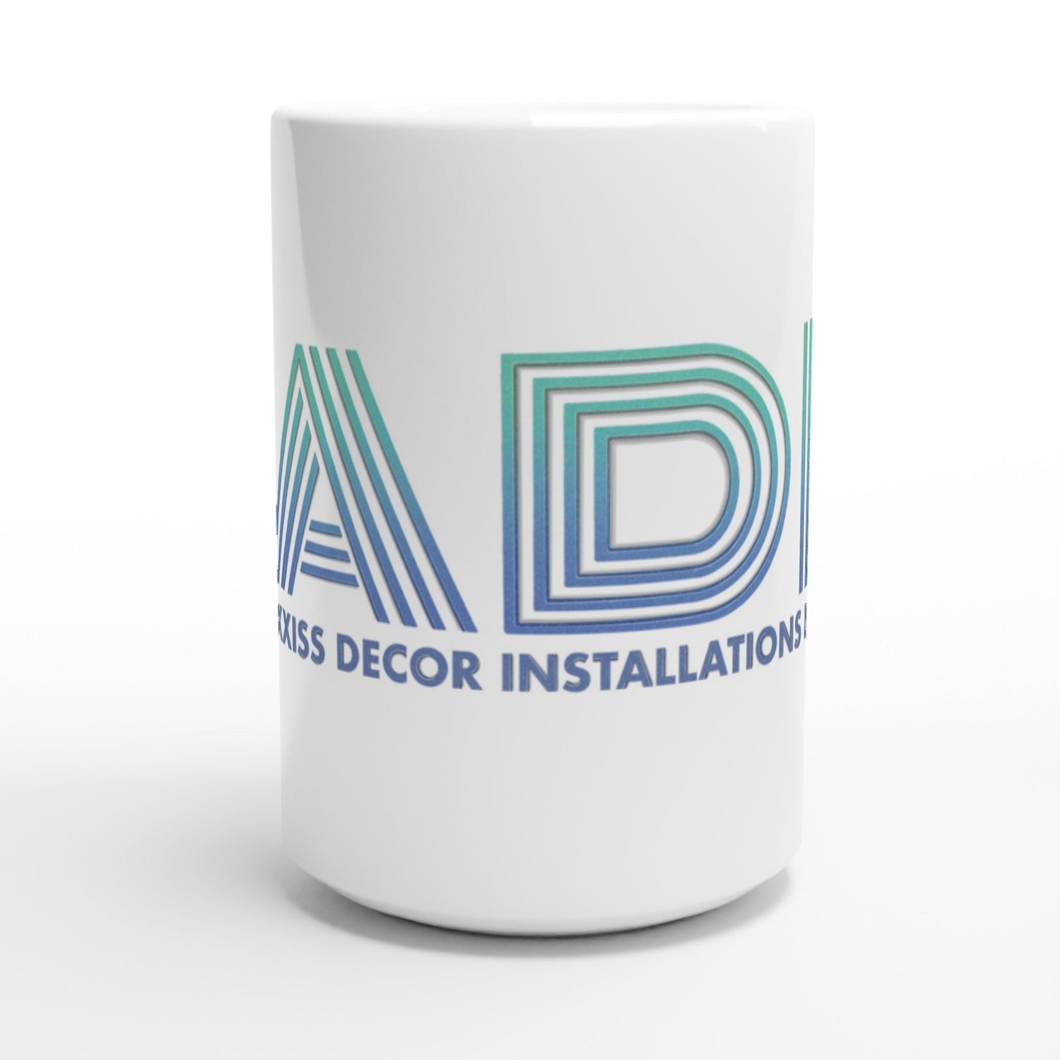 ADI - Axxis Decor Installations, LLC - White 15oz Ceramic Mug - D.T III | Design & Photography