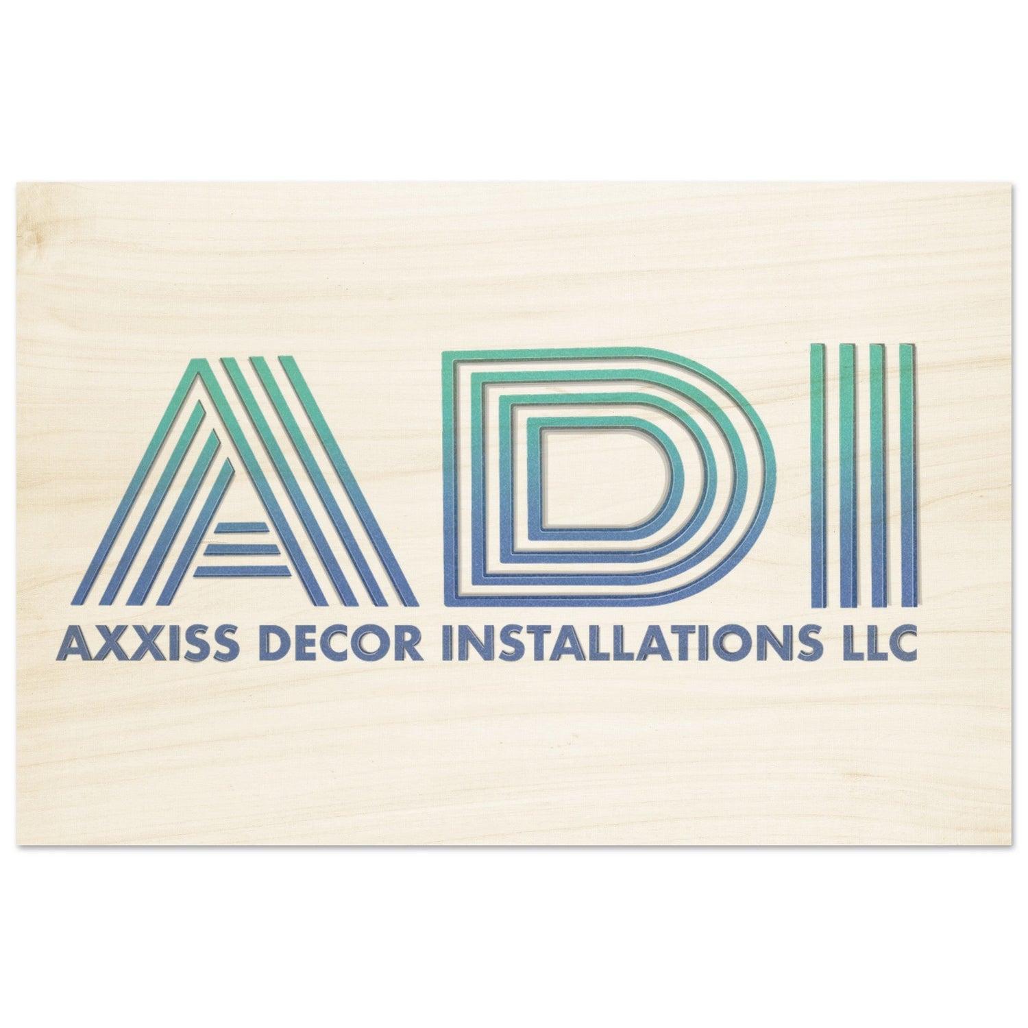 ADI - Axxis Decor Installations, LLC - Wood Prints - D.T III | Design & Photography