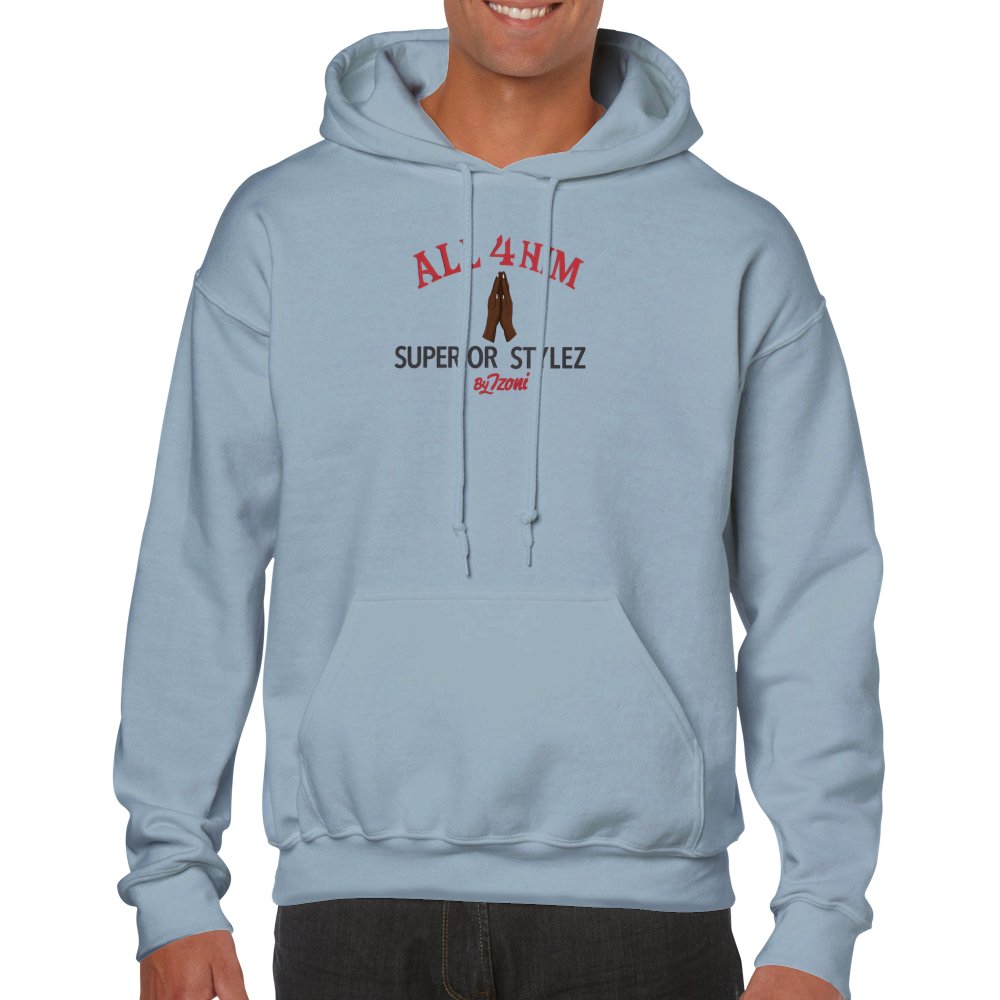 All 4 Him - Classic Unisex Pullover Hoodie (Dark) - D.T III | Design & Photography