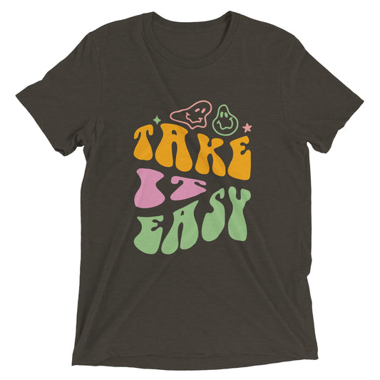 Take It Easy - Triblend Unisex Crewneck T-shirt