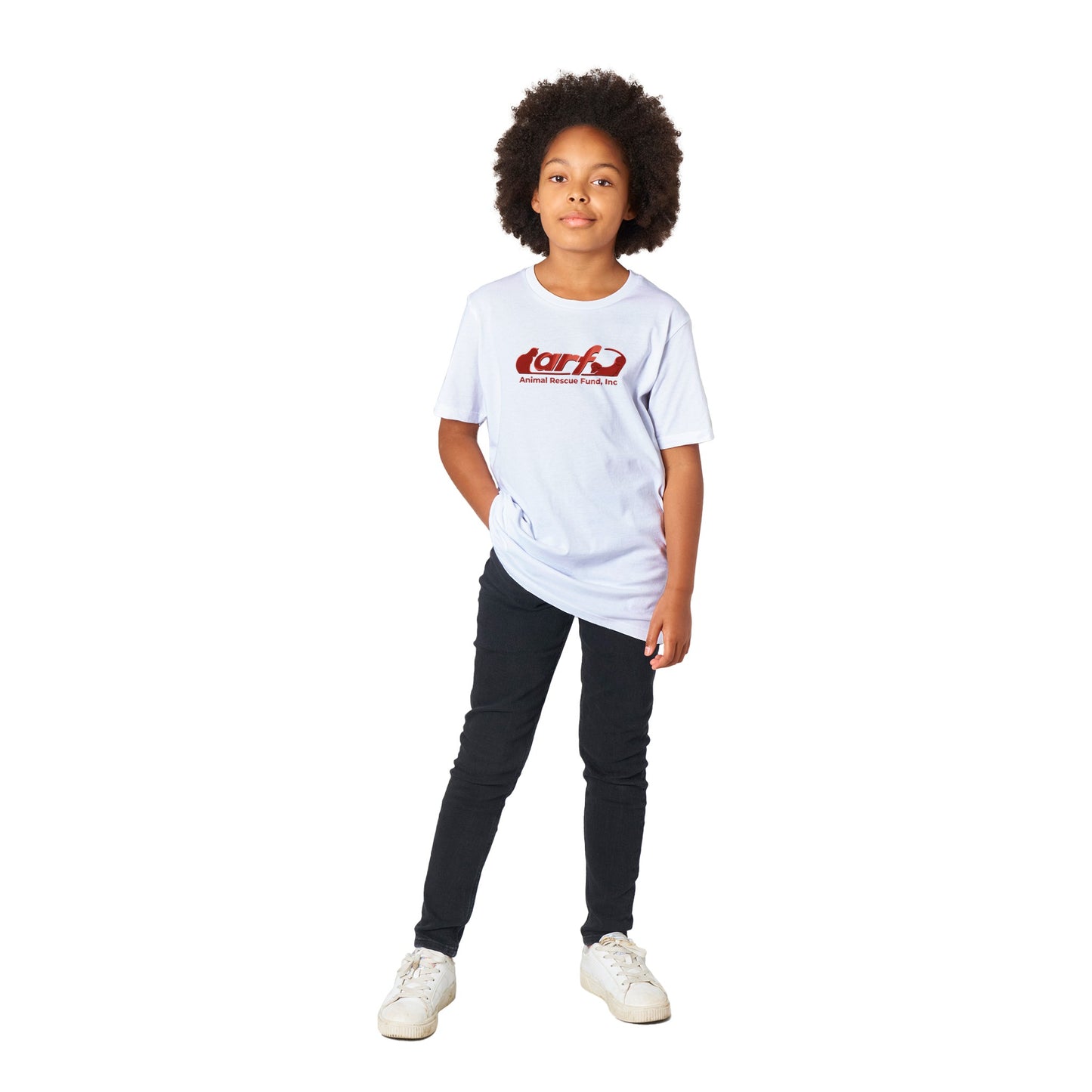 ARF: Animal Rescue Fund - Organic Kids Crewneck T-shirt