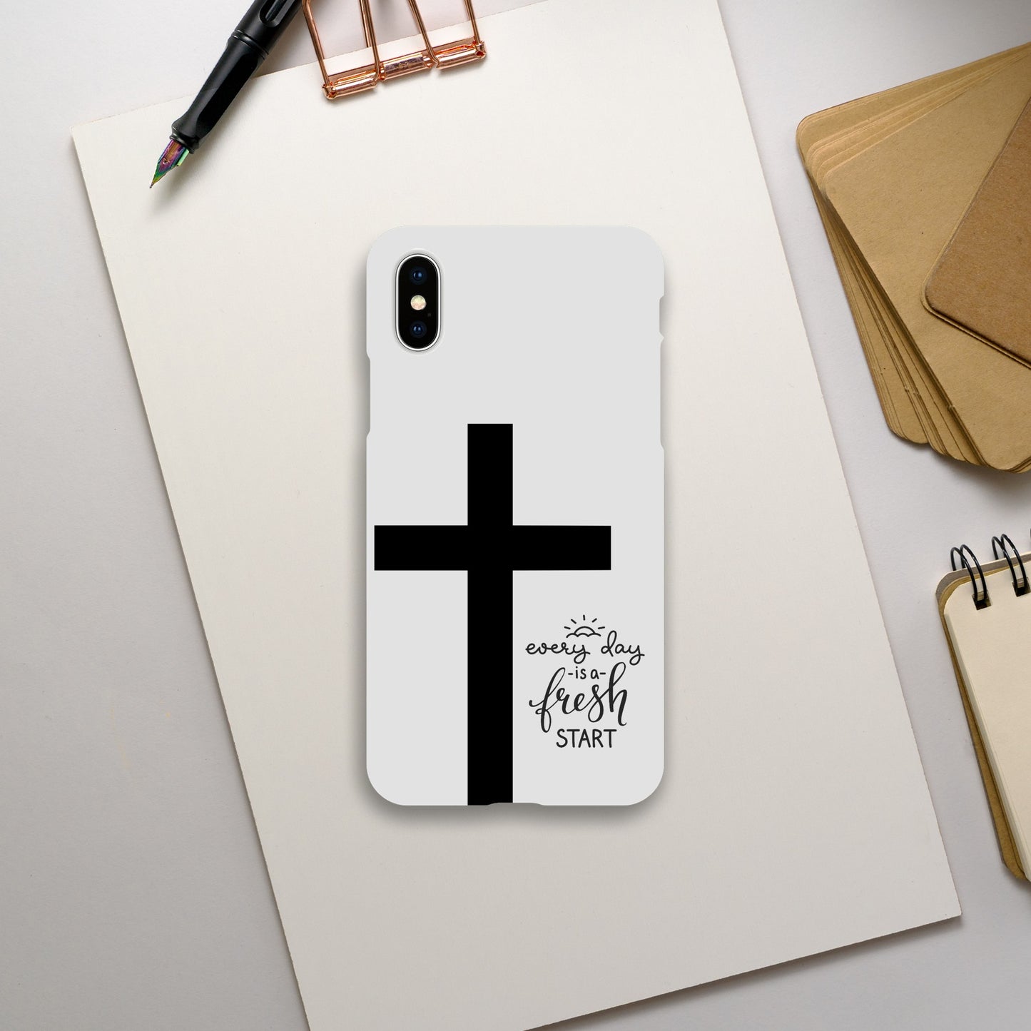 Christian Cross / Everyday is a Fresh Start - Slim case