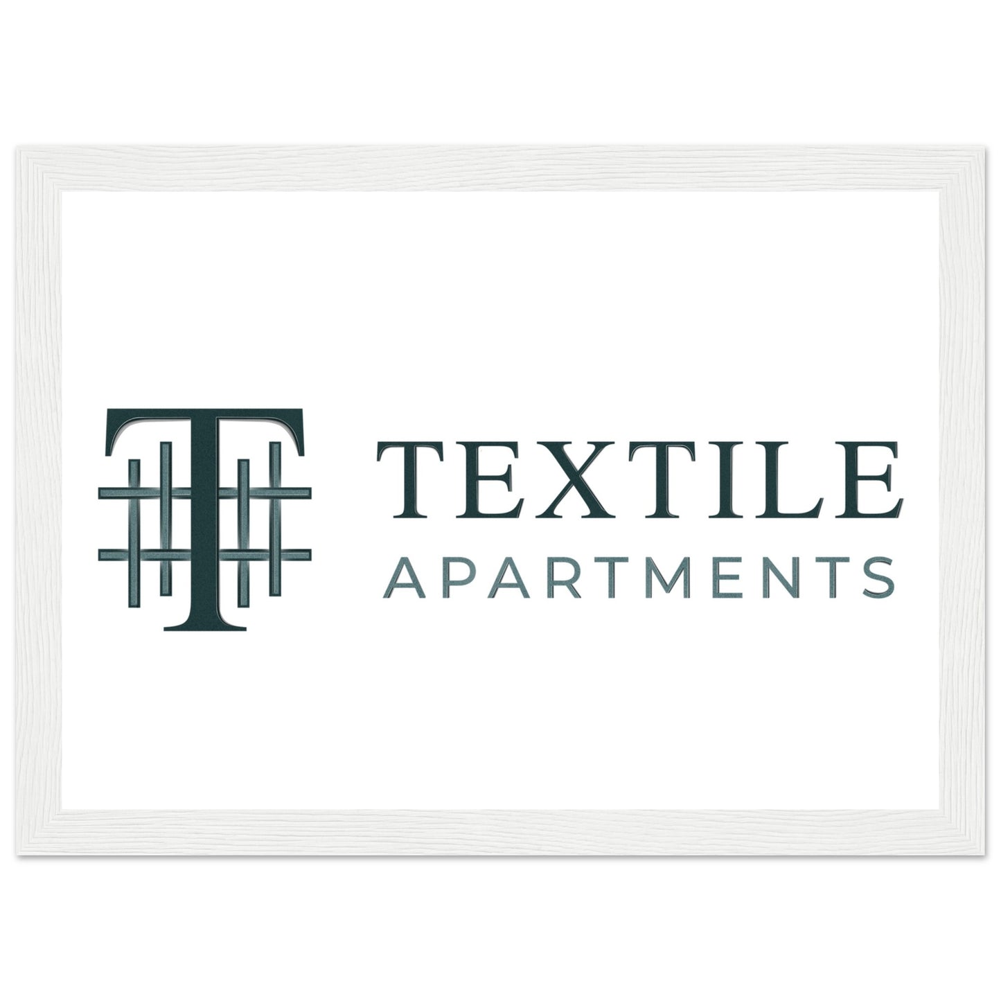 Textile Apartments - Premium Matte Paper Wooden Framed Poster